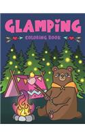 Glamping Coloring Book