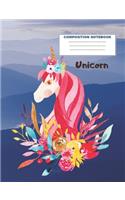 Composition NotebooK Unicorn