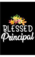 Blessed principal: Funny Notebook journal for Principal, School Principal Appreciation gifts, Lined 100 pages (6x9) hand notebook or diary.