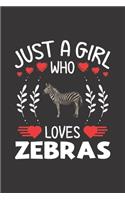 Just A Girl Who Loves Zebras