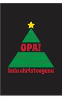 OPA! Kala Christougena Notebook (Black Cover)