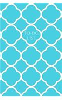 To-Do List: Daily Checklist Journal with Checkboxes Cottage Blue
