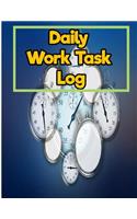 Daily Work Task Log