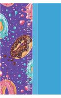 Doughnut Composition Notebook Frosted Donuts