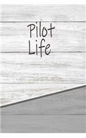 Pilot Life: Personalized Weekly Action Planner, Featuring 120 Pages 6x9