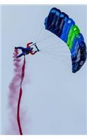 Notebook Parachute Jumping the Descent
