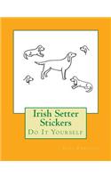 Irish Setter Stickers