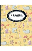 6 Columns Columnar Pad: (6 Columns Columnar Pads)