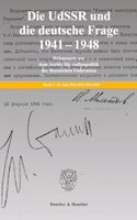 Die Udssr Und Die Deutsche Frage 1941-1948