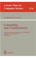 Computing and Combinatorics: Third Annual International Conference, Cocoon '97, Shanghai, China, August 20-22, 1997. Proceedings.