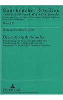 Die «Actio Individualis»
