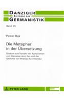 Die Metapher in Der Uebersetzung
