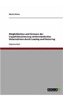 Leasing und Factoring. Möglichkeiten und Grenzen der Liquiditätssicherung mittelständischer Unternehmen: (German)