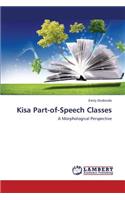Kisa Part-Of-Speech Classes: (English)