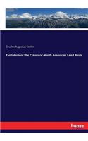 Evolution of the Colors of North American Land Birds