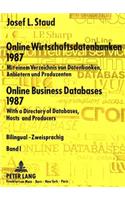 Online Wirtschaftsdatenbanken 1987- Online Business Databases 1987