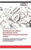 Inserción de clítico. Incidencia en la Estructura Argumental del verbo: (Spanish)