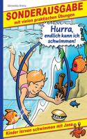 Hurra, endlich kann ich schwimmen! Kinder lernen schwimmen mit Jana