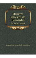 Oeuvres Choisies de Bernardin de Saint-Pierre