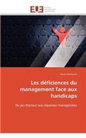 Les Déficiences Du Management Face Aux Handicaps