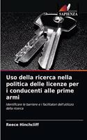 Uso della ricerca nella politica delle licenze per i conducenti alle prime armi