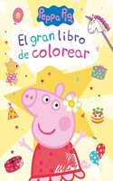 Peppa Pig. Cuaderno de actividades - El gran libro de colorear: Pinta y diviertete con Peppa