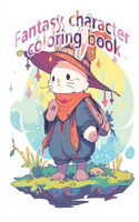Fantasy Character coloring book