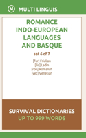 Romance Languages and Basque Language Survival Dictionaries (Set 6 of 7): (Romance Languages and Basque Language)