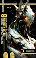 Metal Alien Mech Coloring Book