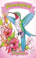 Hummingbirds Coloring Book
