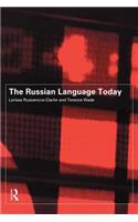 The Russian Language Today