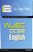 WJEC GCSE English and English Language ActiveLearn 10 User Pack