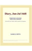 Diary, Jun-Jul 1668 (Webster's Japanese Thesaurus Edition)
