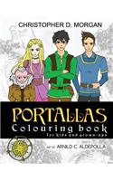 PORTALLAS Colouring Book for kids and grown-ups