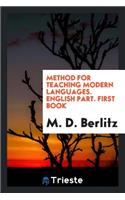Method for Teaching Modern Languages