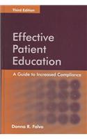 Effective Patient Education