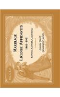 Marriage License Affidavits, 1861-1921, Sonoma County, California: Volume 1(English)