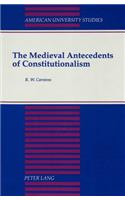 Medieval Antecedents of Constitutionalism