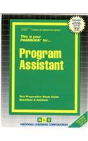 Program Assistant: Passbooks Study Guide