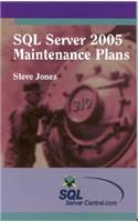 SQL Server 2005 Maintenance Plans