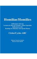 Homilias/Homilies Reflexiones Dias de Precepto y Misas Especiales/Holyday and Special Mass Reflections Cycles ABC