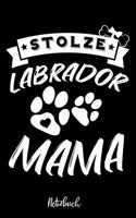 Stolze Labrador Mama Notizbuch
