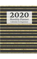 2020 Monthly Planner Calendar & Organizer