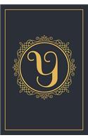 Y: Monogram Notebook