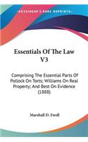 Essentials Of The Law V3