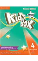 Kid's Box American English Level 4 Workbook with Online Resources