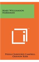 Mary Williamson Harriman