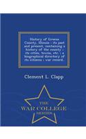 History of Greene County, Illinois