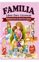 Familia Libro Para Colorear