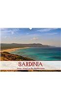 Sardinia Panoramic Calendar / UK-Version 2017